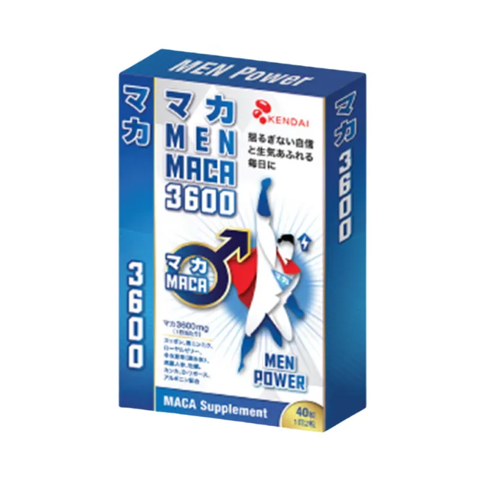 KENDAI Men Maca 3600 (40 viên) - Hỗ trợ bổ thận, tráng dương