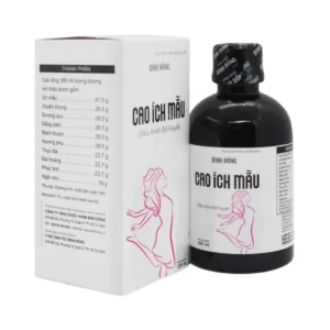 Cao Ích Mẫu (Chai 280ml) - Hỗ trợ bổ huyết, điều kinh, hỗ trợ giảm các triệu chứng rối loạn kinh nguyệt
