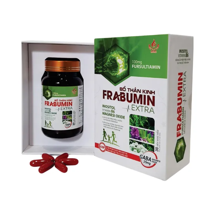 Frabumin Extra (30 viên) - Hỗ trợ cải thiện triệu chứng suy nhược thần kinh