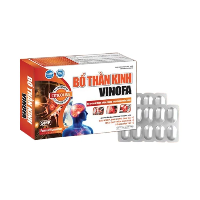 Bổ thần kinh DV (Hộp 3 vỉ x 10 viên) - Hỗ trợ suy nhược thần kinh