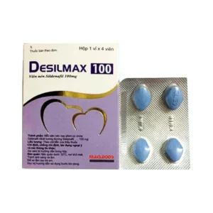 Desilmax 100mg Sildenafil - Trị rối loạn chức năng cương dương ở nam giới
