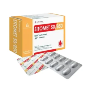 Sitomet 50/850 (3 vỉ x 10 viên) - Điều trị tiểu đường