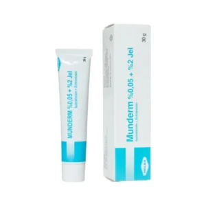 Munderm 0,05% + 2% Jel 30g - Gel trị mụn