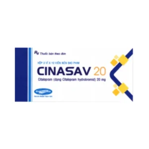 Cinasav 20mg (Citalopram) - Điều trị các triệu chứng trầm cảm