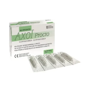 Axol Procto (Hộp 2 vỉ x 5 viên) - Viên đặt hậu môn
