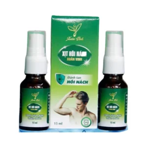 Xịt hôi nách Xuân Vinh 20ml - Đặc trị hôi nách di truyền, bị từ nhỏ bẩm sinh