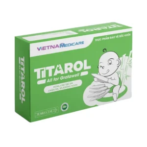 Titarol All For Grofawell (Hộp 20 ống x 5ml) - Giúp bổ sung khoáng chất, vitamin cho trẻ