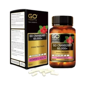 Go Cranberry 60000 (30 viên) - Hỗ trợ giảm tiểu buốt, tiểu rắt do viêm đường niết niệu