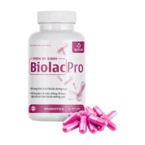 Men vi sinh Biolac Pro (Lọ 100 viên) - Bổ sung 3 tỷ lợi khuẩn