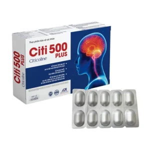 CITI 500 PLUS (Hộp 1 vỉ x 10 viên) - Tăng cường tuần hoàn não