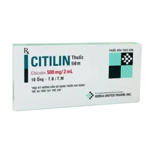 Citilin (Hộp 10 ống x 2ml) - Điều trị bệnh tai biến mạch máu não, chấn thương sọ não