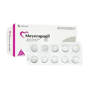 Meyerapagil Meyer-BPC (3 vỉ x 10 viên) - Thuốc bổ sung kali và magie