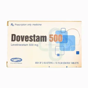 Dovestam 500mg Levetiracetam - Trị động kinh, chống co giật