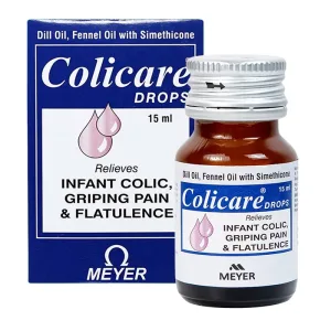 Colicare Drops 15ml - Giảm đầy hơi, chướng bụng, đau bụng trẻ sơ sinh