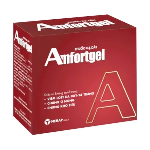 Amfortgel ( Hộp 20 gói ) - Giảm đau rát do trào ngược dạ dày – thực quản