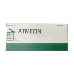 Atmecin 40mg Aescin - Trị suy tĩnh mạch chi dưới, phù nề, trĩ