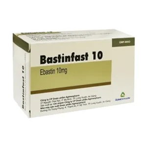 Bastinfast 10mg Ebastin - Trị viêm mũi dị ứng, mề đay, mẩn ngứa