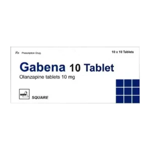 Gabena 10mg Olanzapin - Trị tâm thần phân liệt, Rối loạn lưỡng cực