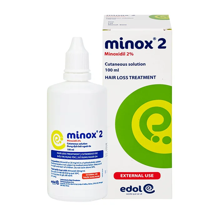 Minox 2% Minoxidil - Giảm rụng tóc, kích thích mọc tóc