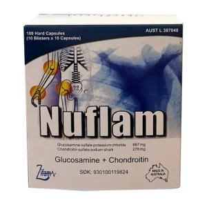 Nuflam 667mg/278mg Glucosamin - Giảm triệu chứng thoái hóa khớp