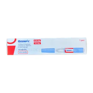 semaglutide thuốc Ozempic 0.25mg - 0.5mg Semaglutide Hộp 1 bút 1,5ml - Tiêm hạ đường huyết,  giảm cân