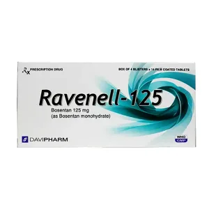Ravenell 125mg Bosentan - Trị tăng áp động mạch phổi