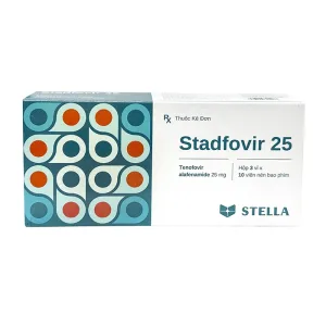 Stadfovir 25mg Tenofovir - Trị viêm gan B mạn tính