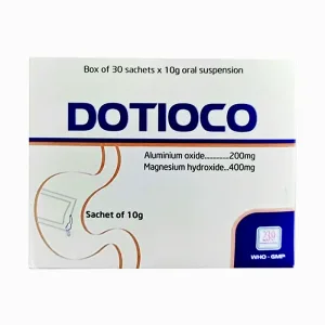 Dotioco ( Hộp 30 gói) - Giảm đau dạ dày, viêm loét dạ dày