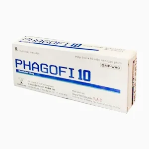 Phagofi 10mg Montelukast - Phòng co thắt phế quản, viêm mũi dị ứng