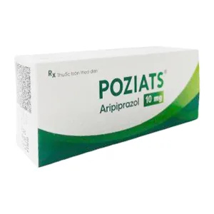 Poziats 10mg Aripiprazol (Hộp 30 viên) - Trị tâm thần phân liệt, trầm cảm