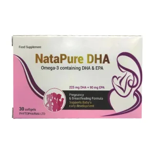 NataPure DHA - Hỗ trợ phát triển não bộ và thị giác của thai nhi và trẻ sơ sinh