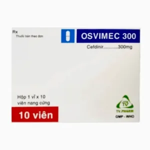 Osvimec 300mg Cefdinir - Trị nhiễm khuẩn