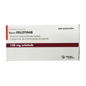 pms Erlotinib 150mg - Trị ung thư phổi