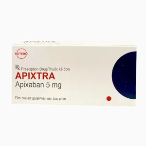 Apixtra 5mg Apixaban - Phòng ngừa huyết khối tĩnh mạch