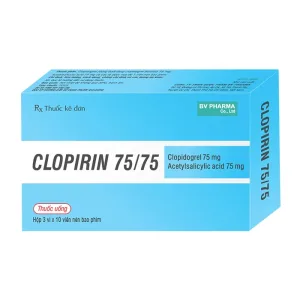 ClopiAspirin-VMG 75/75 - Giảm nguy cơ hình thành cục máu đông