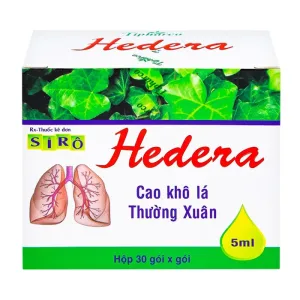 Hedera 5ml Cao khô lá thường xuân - Làm giảm ho, long đờm