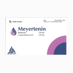 Meyertenin Methionin; Cystein - Điều trị các bệnh lý gan