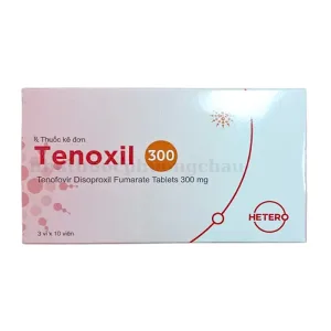 Tenoxil 300mg Tenofovir - Trị viêm gan B, Phối hợp điều trị HIV