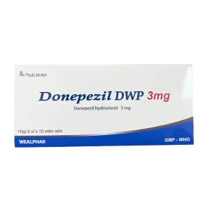Donepezil DWP 3mg (Hộp 60 viên) - Trị sa sút trí tuệ do bệnh Alzheimer