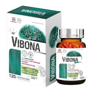 Vibona – Hỗ trợ hoạt huyết và tăng cường lưu thông máu não