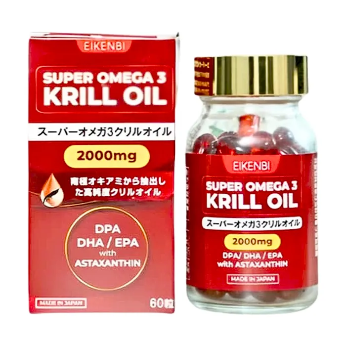 Krill Oil Super Omega 3 Eikenbi - Dầu nhuyễn thể