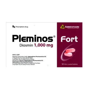 Pleminos Fort (Diosmin) - Suy giãn tĩnh mạch