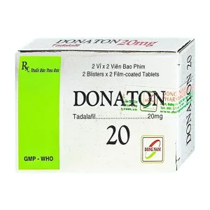 Donaton 20mg (Tadalafil) - Cải thiện khả năng cương cứng