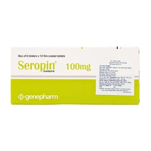 Seropin Quetiapine 100mg - Trị rối loạn khí sắc