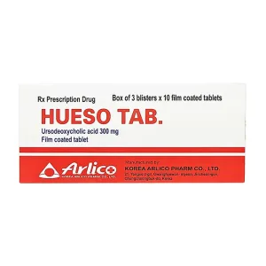 Hueso 300mg (Ursodeoxycholic) -  Trị bệnh lý gan mật
