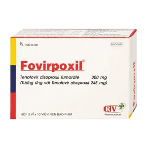 Fovirpoxil 300mg (Tenofovir) - Điều trị viêm gan B, HIV
