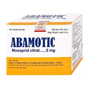 Abamotic 5mg (Mosaprid) - Điều trị trào ngược dạ dày