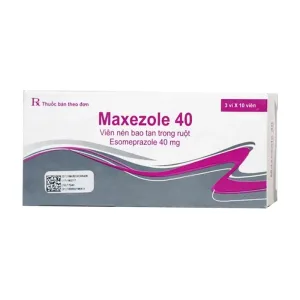 Maxezole 40mg (Esomeprazole) - Điều trị loét dạ dày và loét tá tràng