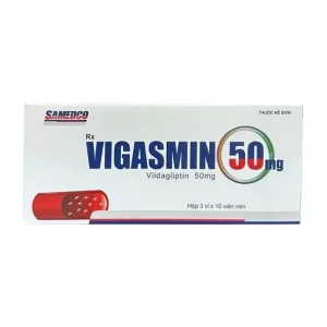 Vigasmin 50mg (Vildagliptin) - Trị đái tháo đường típ 2