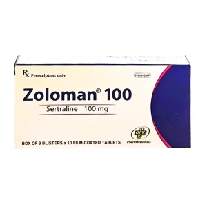 Zoloman 100mg (Sertraline) - Giảm lo âu và ổn định cảm xúc